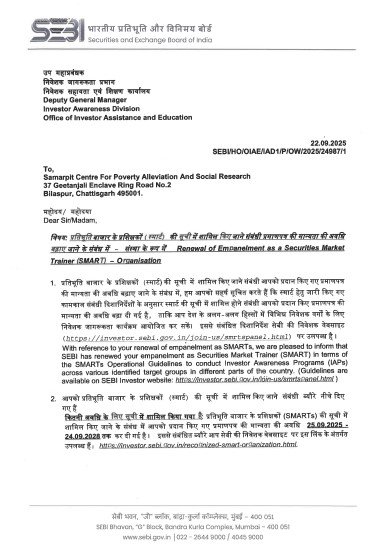 SEBI Registration